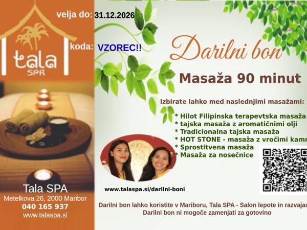 90 minutna masaža