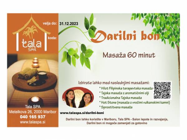 60 minutna masaža
